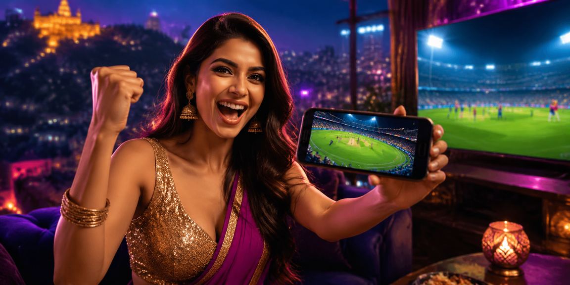 Pune city cricket betting promotion with Bollywood theme